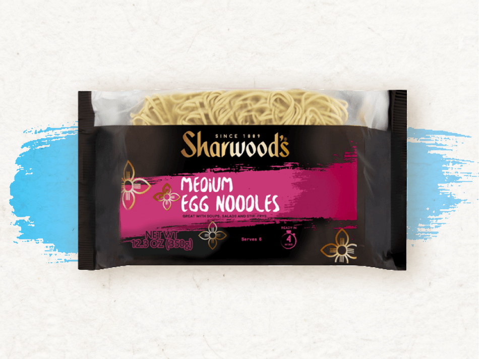 Sharwoods Medium Egg Noodles