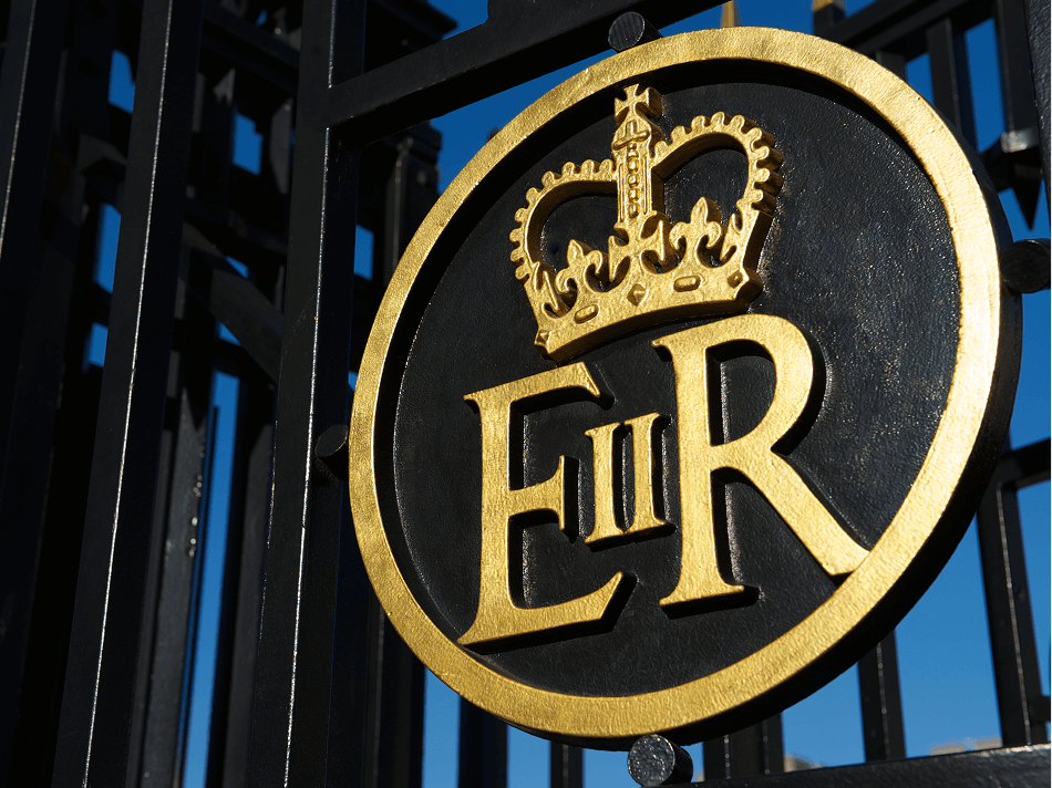 Queen Elizabeth II emblem